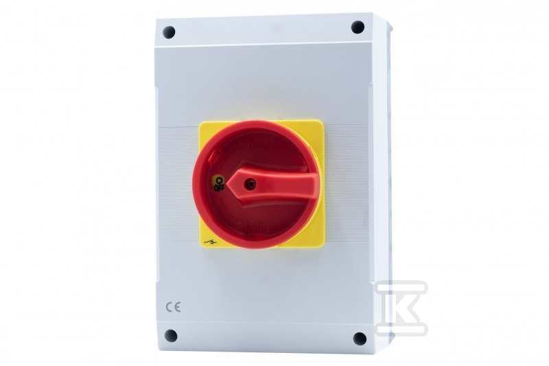 Вимикач WS-63 63A 3P в корпусі 0/1 - F3.2204